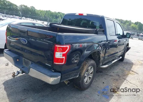 2018 Ford F-150 Xlt from USA, damaged, VIN 1FTEW1EG4JFC64594